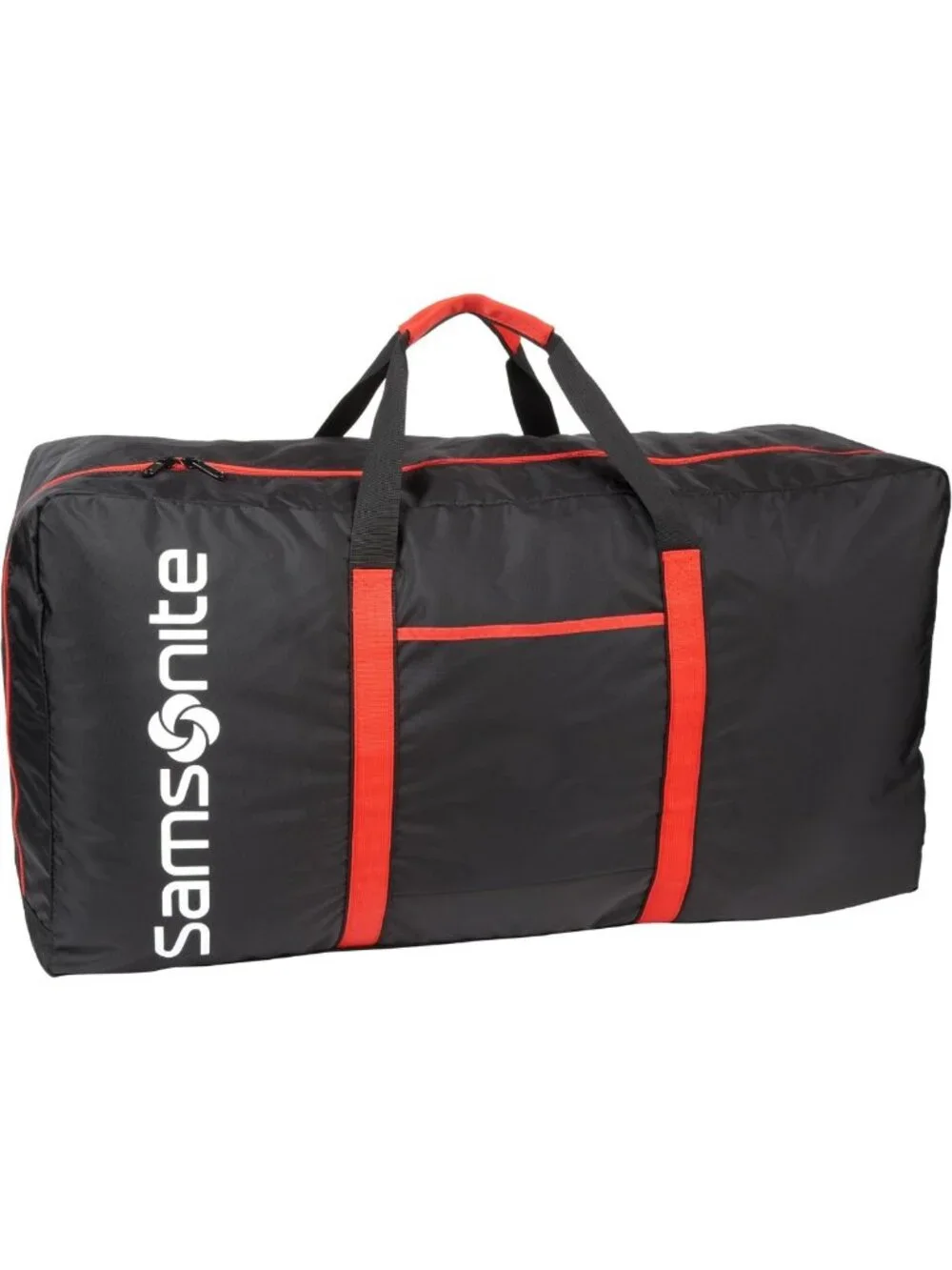 Spacious 32.5-Inch Black Duffel Bag - Perfect for Travel, Gym & Weekend Getaways